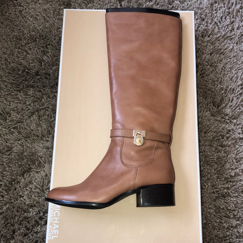 Michael Kors boots genuine leather W size 9